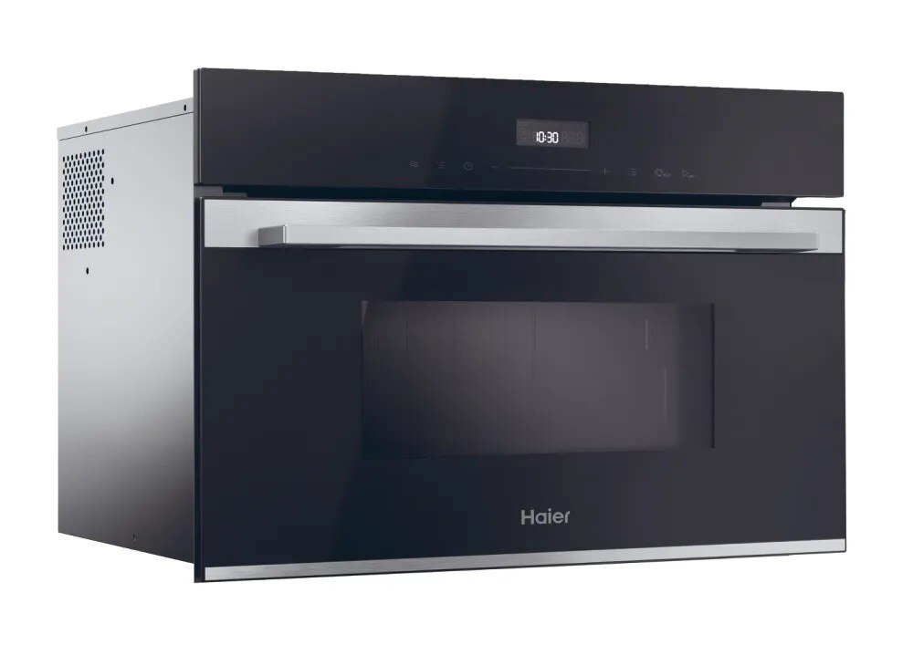 Micro-ondas com Grill Encastrável Haier H38DMWID26NX de 34 Litros - Preto e Inox Preto / Inox-3