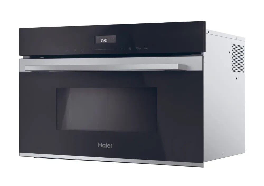 Micro-ondas com Grill Encastrável Haier H38DMWID26NX de 34 Litros - Preto e Inox Preto / Inox-4