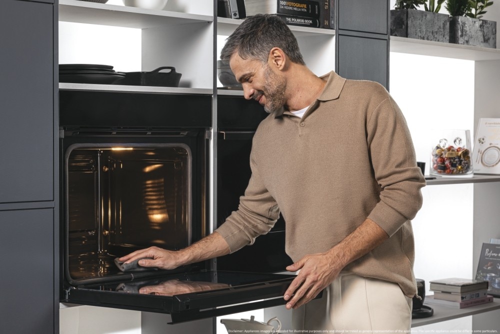 Forno Multifunções Haier H6 ID68C5YTB Hidrolítico + Pirólitico, de 78 Litros - Preto Preto-9