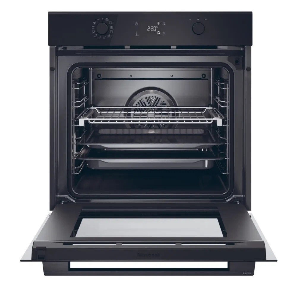 Forno Multifunções Haier Série 2 H6 ID25B3LYTB Pirolítico + Hidrolítico e de 78 Litros - Preto Preto-2