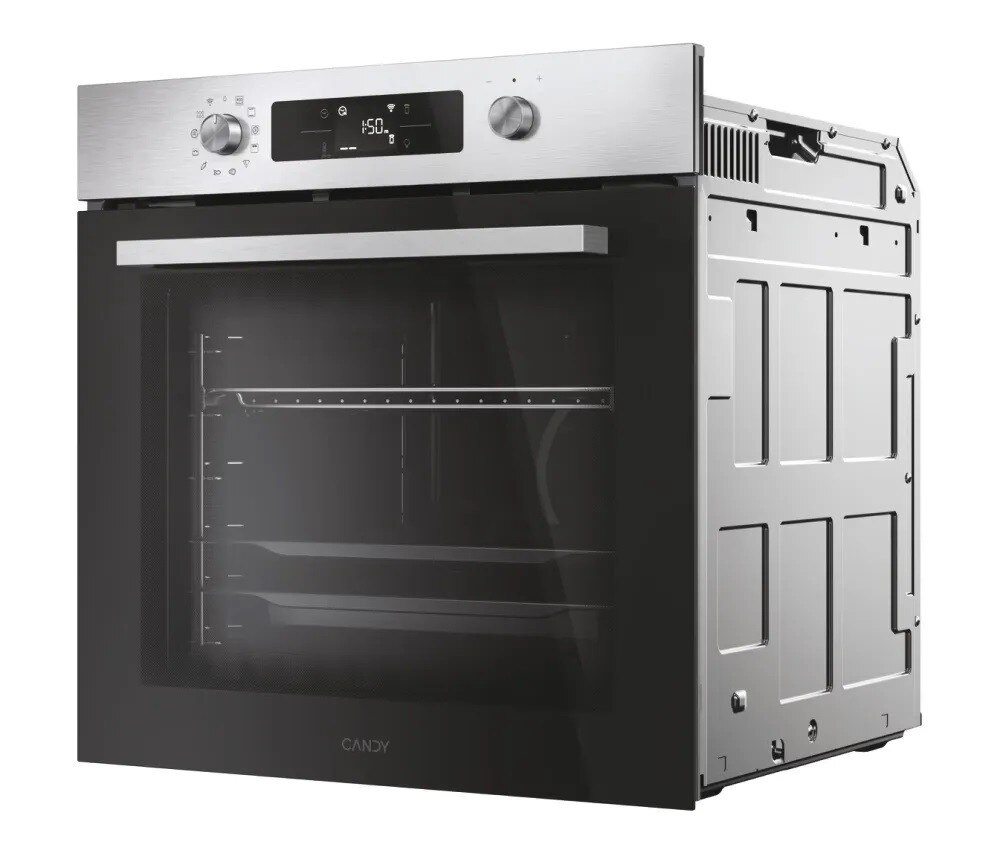 Forno Multifunções Candy Bake 800 CA6NP5B3HTX Hidrolítico, (Wi-Fi + BLE) e de 78 Litros - Inox Inox-2