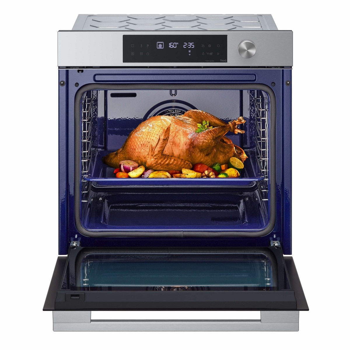 Forno Multifunções LG WSED7612S InstaView, Pirolítico e de 76 Litros - Inox Inox-5