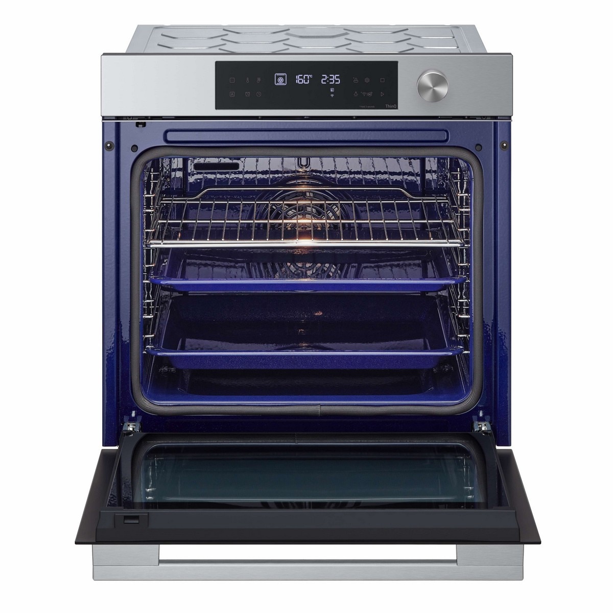 Forno Multifunções LG WSED7612S InstaView, Pirolítico e de 76 Litros - Inox Inox-8