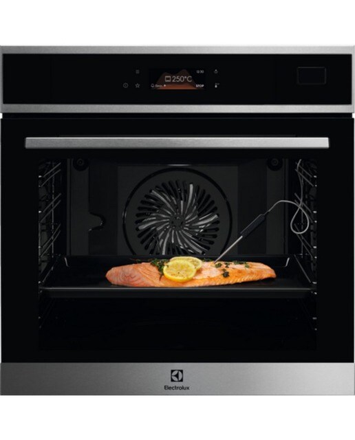 Forno Multifunções Electrolux Serie 800 EOB8S09X SteamBoost com 19 Funções + 3 a Vapor e de 70 Litros - Preto Preto / Inox-1