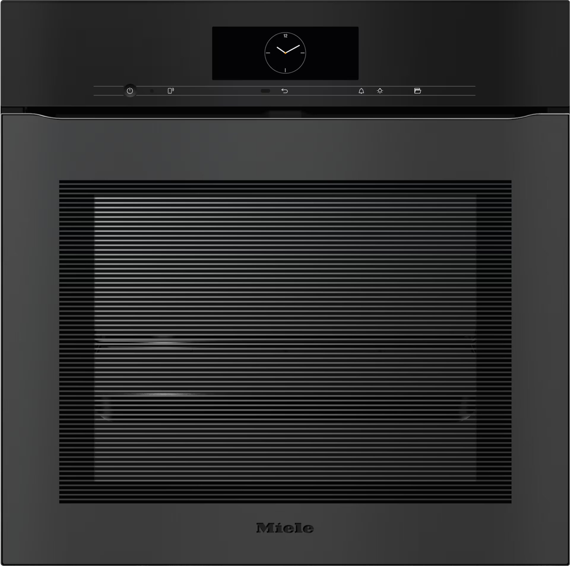 Forno Multifunções Miele H 7860 BPX Limpeza Pirolítica & PyroFit, TasteControl, BrilliantLight e de 76 Litros - Preto Mate Preto mate-1
