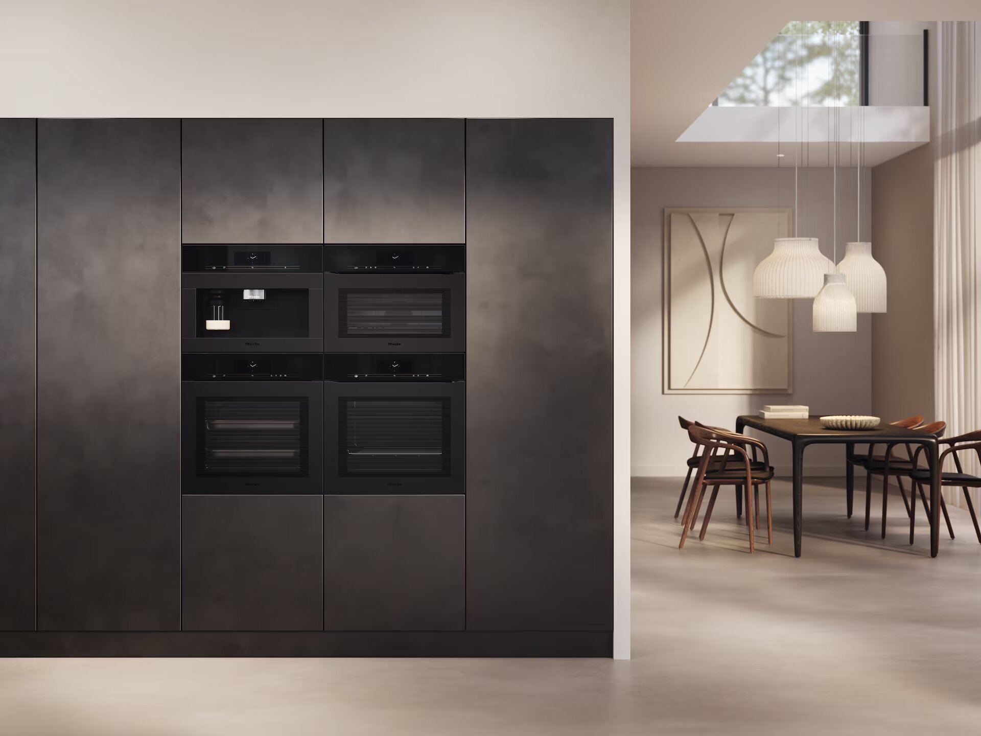 Forno Multifunções Miele H 7860 BPX Limpeza Pirolítica & PyroFit, TasteControl, BrilliantLight e de 76 Litros - Preto Mate Preto mate-3