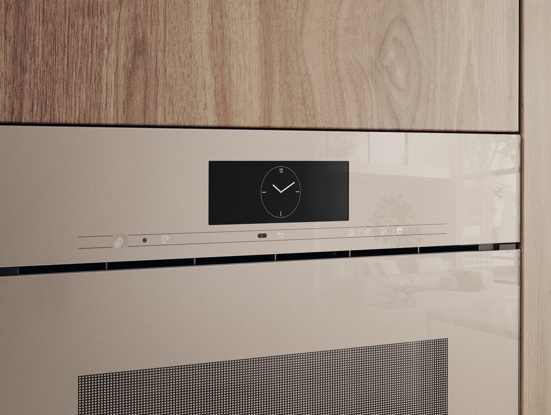 Forno a Vapor Combinado Miele DGC 7840 HCX Pro, DualSteam, HydroClean e de 47 Litros - Bege Pérola Bege-4