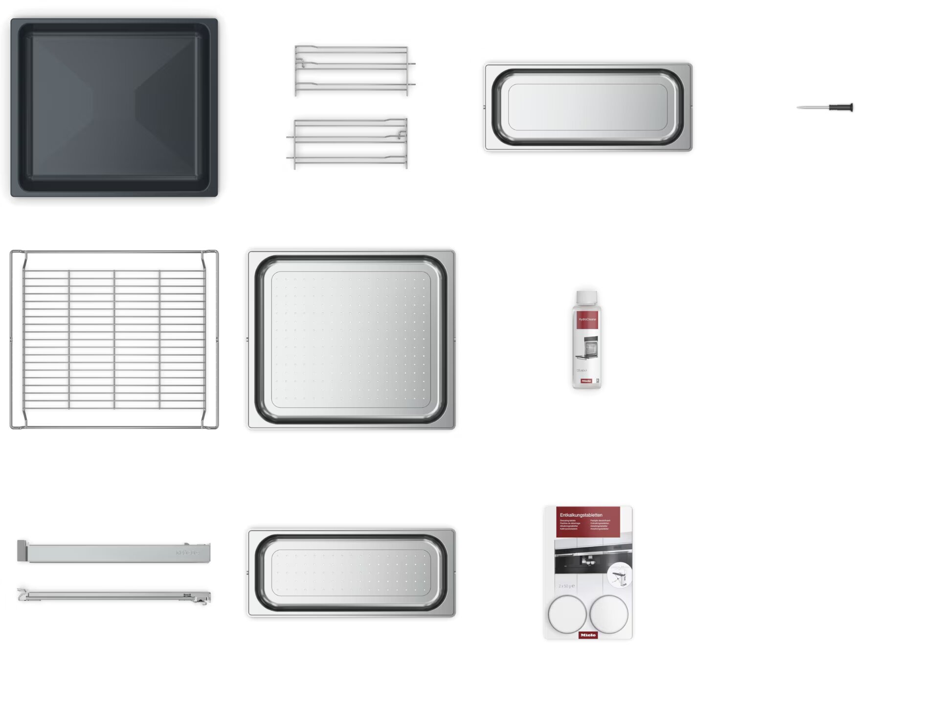Forno a Vapor Combinado Miele DGC 7840 HCX Pro, DualSteam, HydroClean e de 47 Litros - Bege Pérola Bege-5