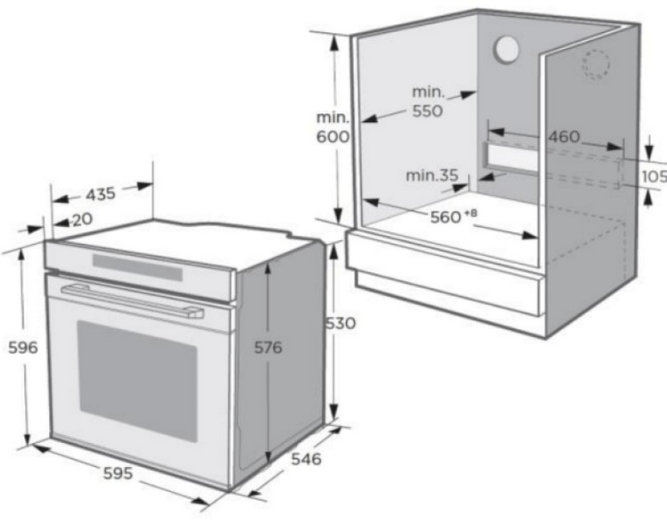Forno Multifunções Midea MBO7NP30E4-BK Pirolítico e de 72 Litros - Preto Preto-3