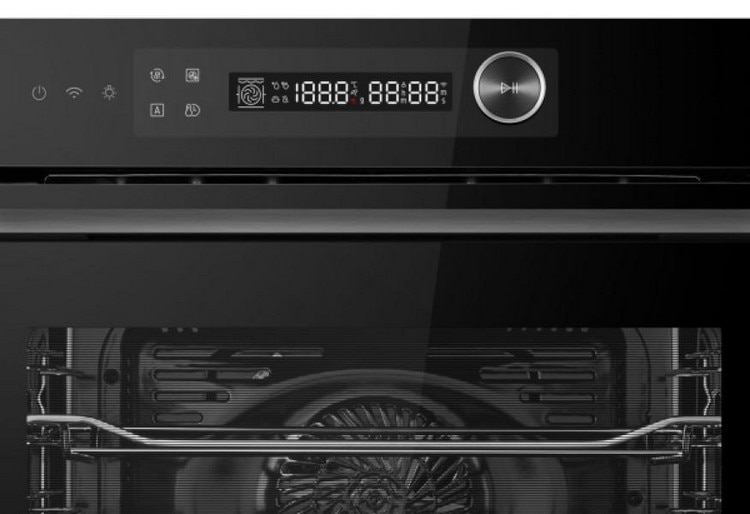 Forno Multifunções Midea MBO7NP30E4-BK Pirolítico e de 72 Litros - Preto Preto-5