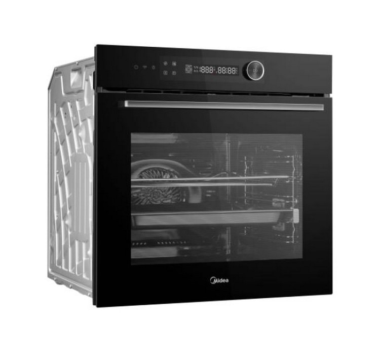 Forno Multifunções Midea MBO7NP30E4-BK Pirolítico e de 72 Litros - Preto Preto-6