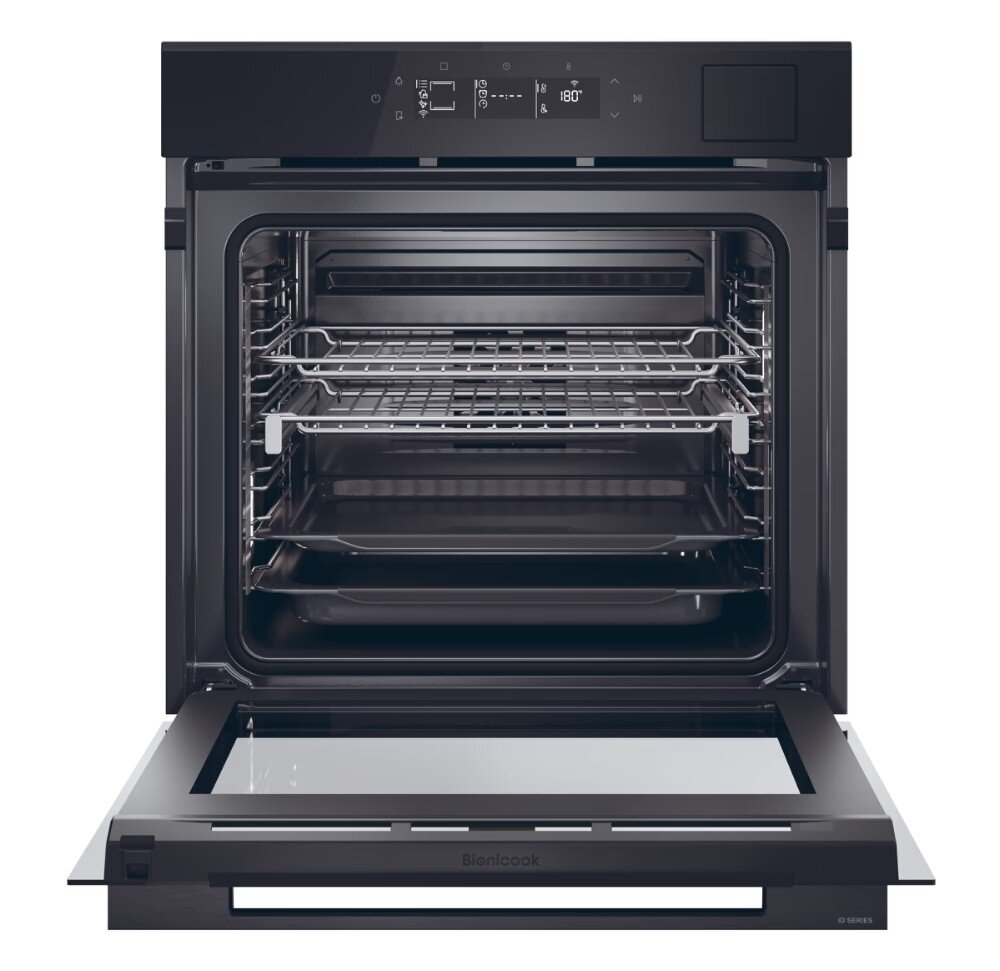 Forno Multifunções Haier H6 ID46G5SYTB ID Série 4 Pirolítico e Hidrolítico e de 78L - Preto 8