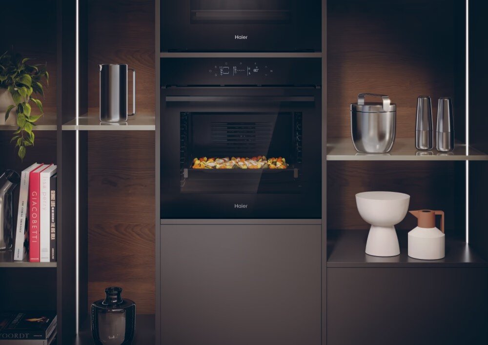 Forno Multifunções Haier H6 ID46G5SYTB ID Série 4 Pirolítico e Hidrolítico e de 78L - Preto 13