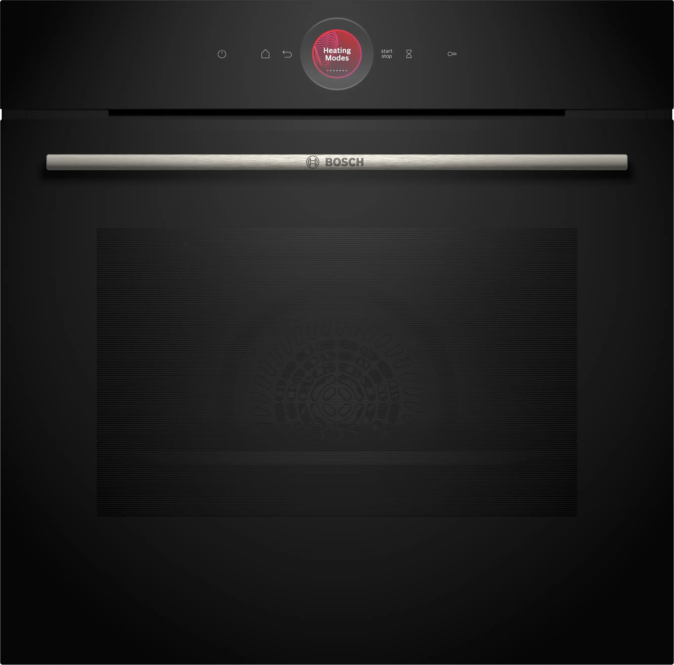 Imagem 0 de Forno Multifunções Bosch Serie 8 HBG724AB1 Hidrolítico, Ecrã tátil TFT e de 71 Litros - Preto