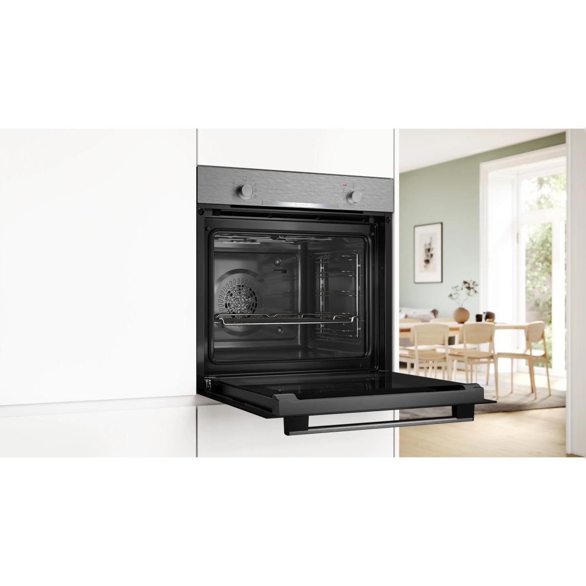 Forno Multifunções Bosch Serie 2 HBA510BR4 Ar Quente 3D, 71 Litros - Inox Aço inoxidável-6
