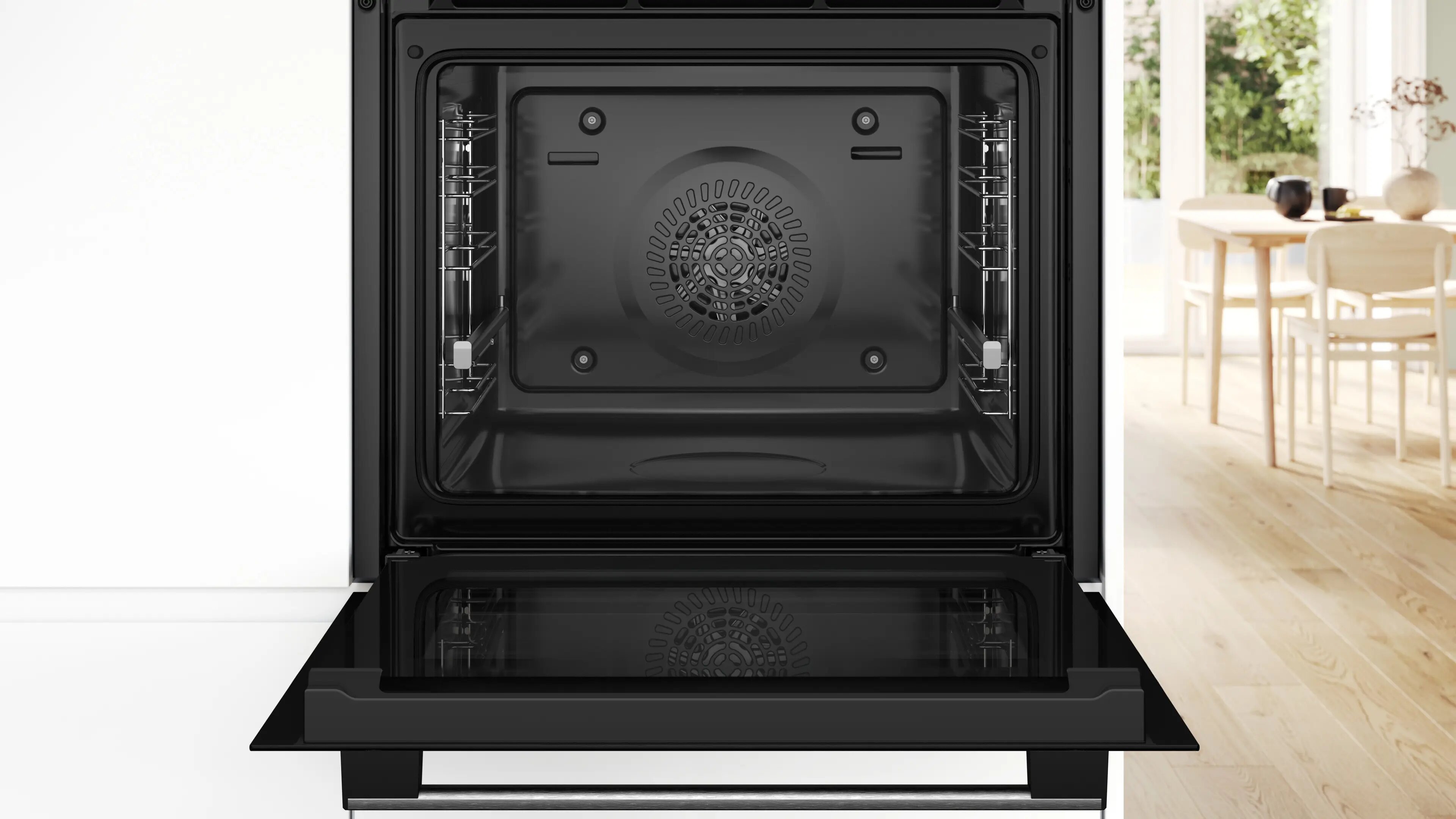 Forno Multifunções Bosch Serie 2 HBA514ES4 Hidrolitico, Função Air fry de 71 Litros - Inox Aço inoxidável-4