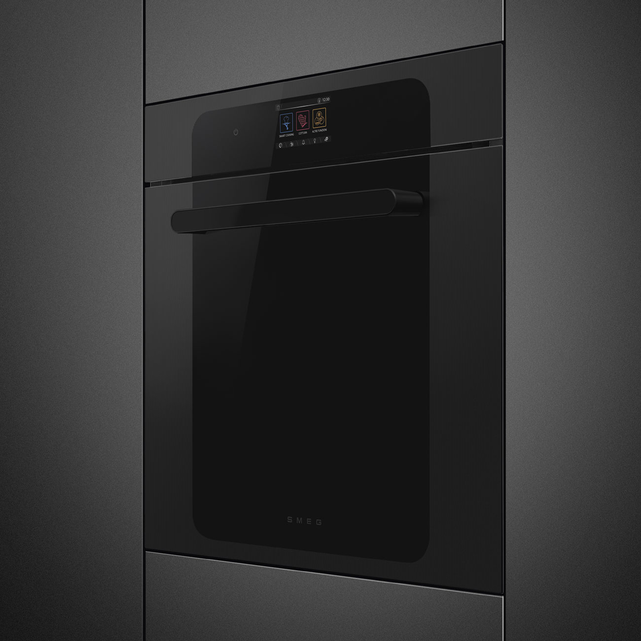 Forno Steam Smeg SO6204S4PB 100 Pro, Musa 60 cm - Preto Preto-2