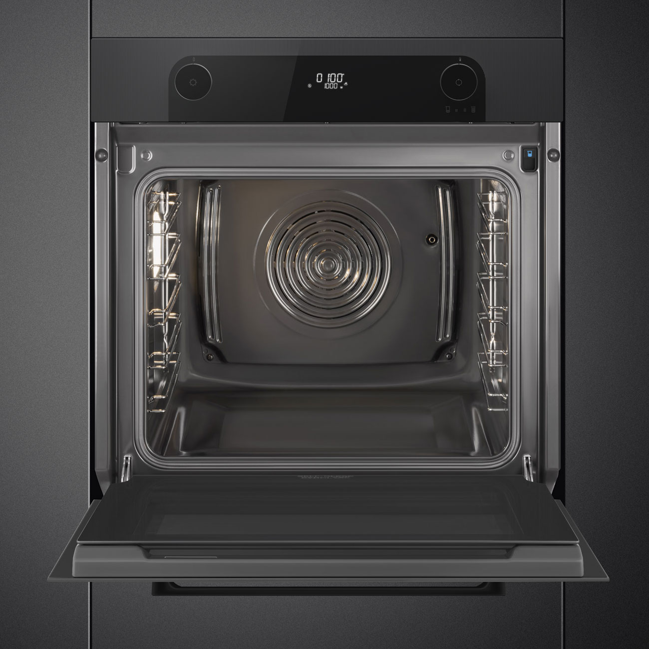 Forno SteamOne Smeg SO6201S2B Musa de 60 cm - Preto Preto-5