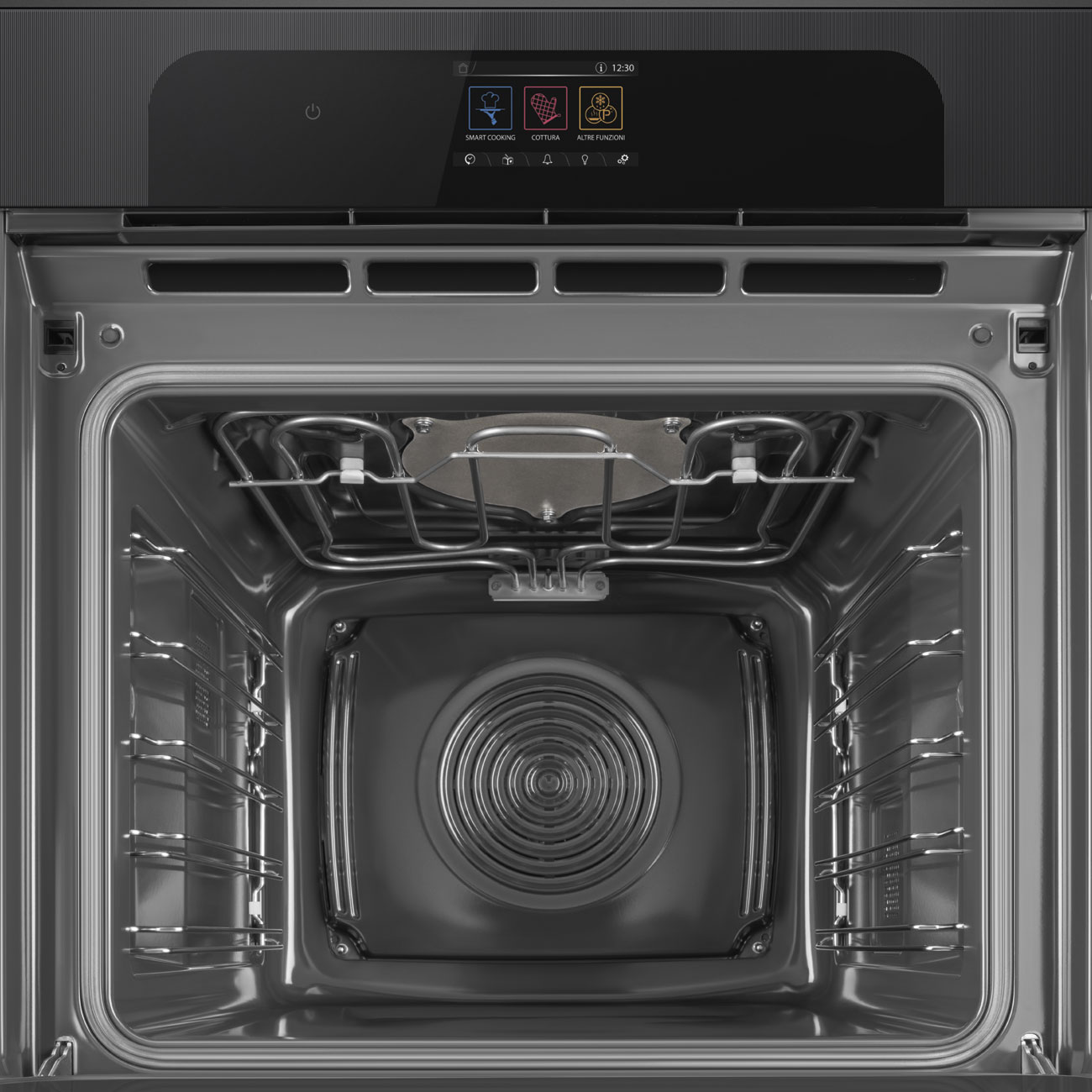 Forno SpeedwaveXL Smeg SO6204M2PB Musa de 60 cm - Preto Preto-7