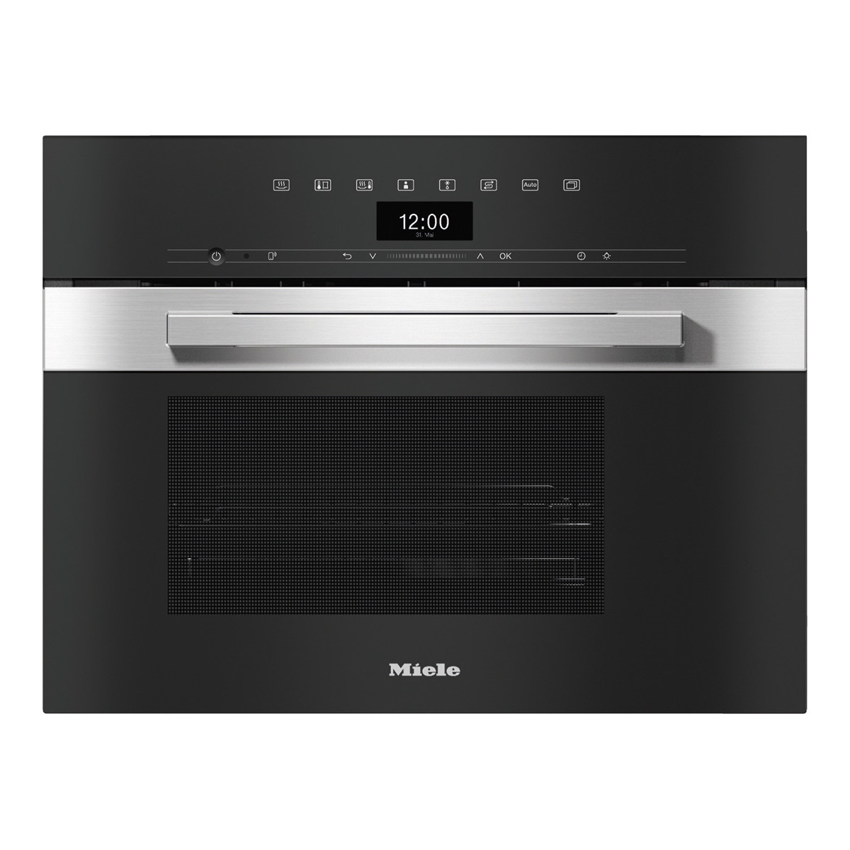 Forno a Vapor Miele DG 7440 EDST/CLST com Ligação em Rede e Sous-vide e de 40 Litros - Aço Inox CleanSteel Aço inoxidável-1
