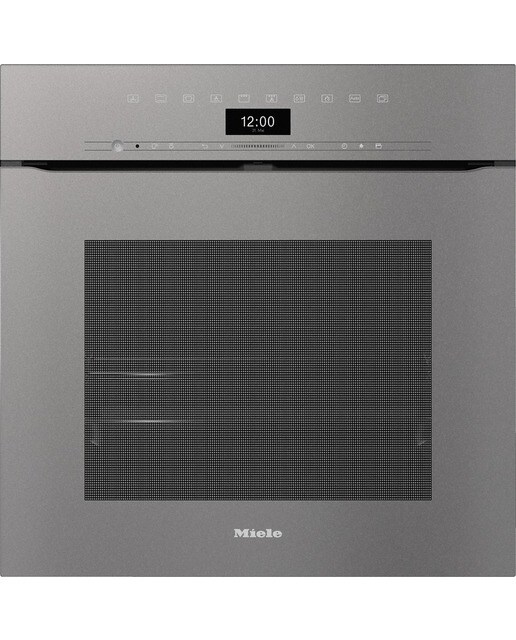 Forno Multifunções Miele H 7464 BPX GRGR sem Puxador Pirolítico e PyroFit DirectSensor e Wi-Fi Miele@home e de 76 Litros - Cinza Grafite Cinzento-grafite-1