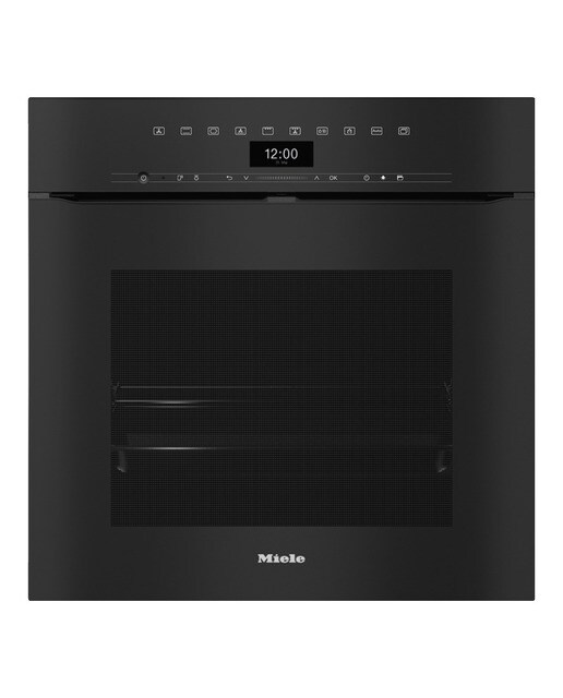 Forno Multifunções Miele H 7464 BPX OBSW sem Puxador Pirolítico e PyroFit DirectSensor e Wi-Fi Miele@home e de 76 Litros - Preto Obsidiana Obsidian Black-1