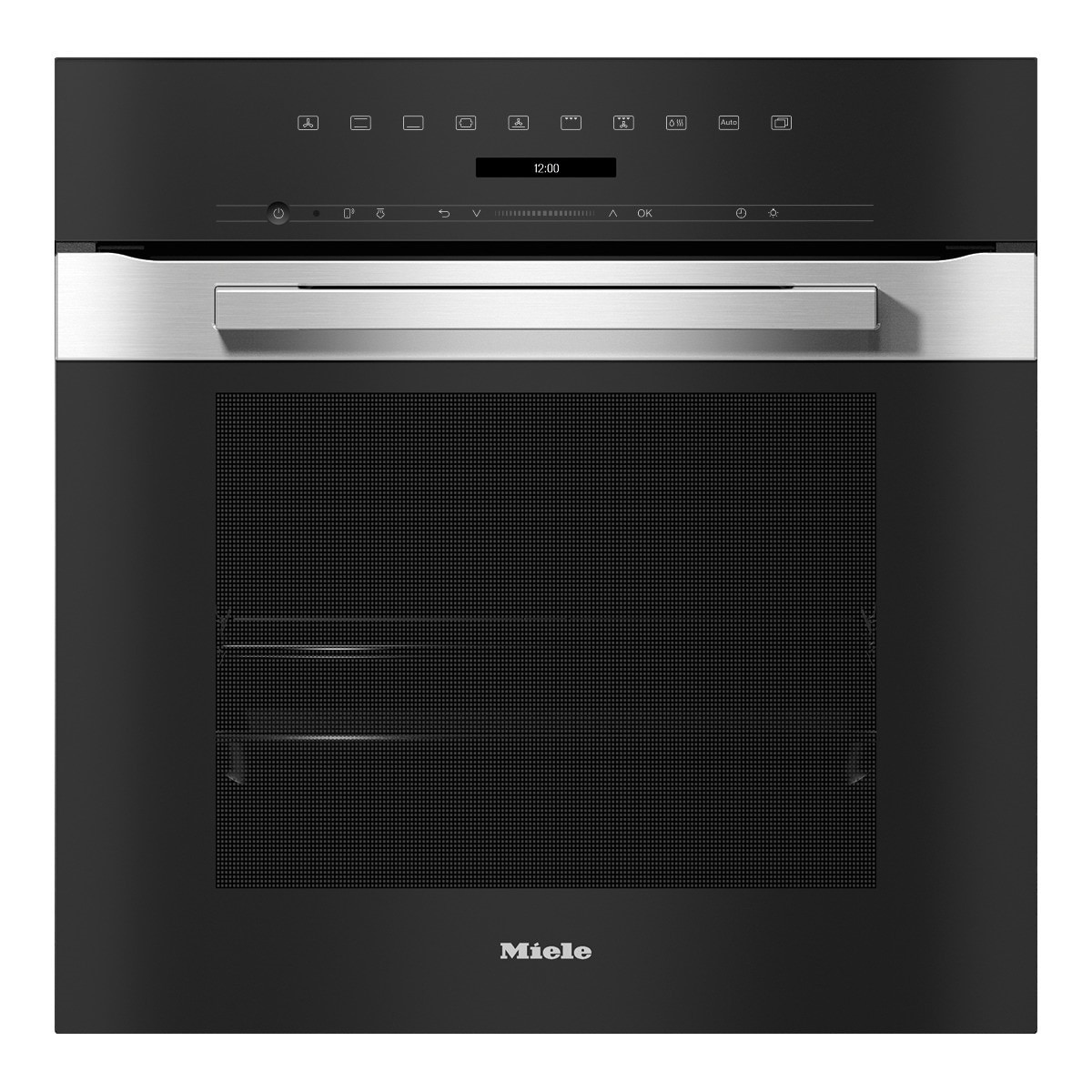 Forno Multifunções Miele H 7264 B Wifi com Display DirectSensor S e PerfectClean e de 76 Litros - Aço Inox Aço inoxidável-1