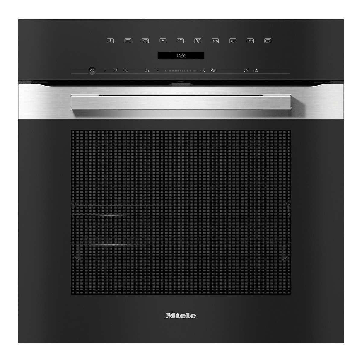 Imagem 0 de Forno Multifunções Miele H 7264 BP Wifi Pirolítico e com Display DirectSensor S de 76 Litros - Aço Inox CleanSteel