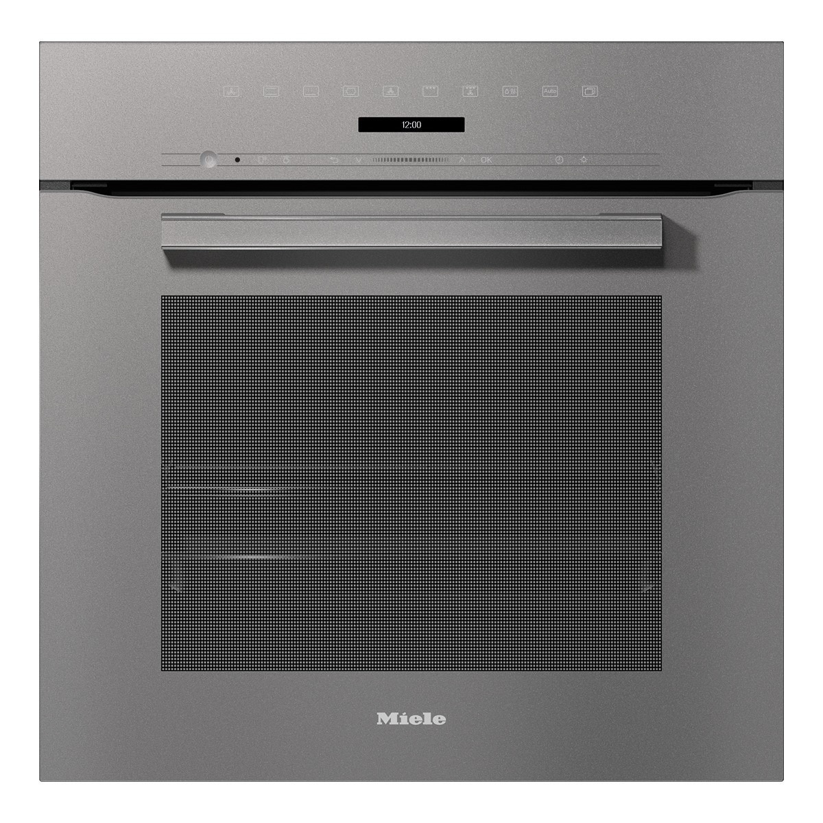 Forno Multifunções Miele H 7264 B GRGR PerfectClean com Display DirectSensor S e Wi-Fi Miele@home e de 76 Litros - Cinza Grafite Cinzento-grafite-1