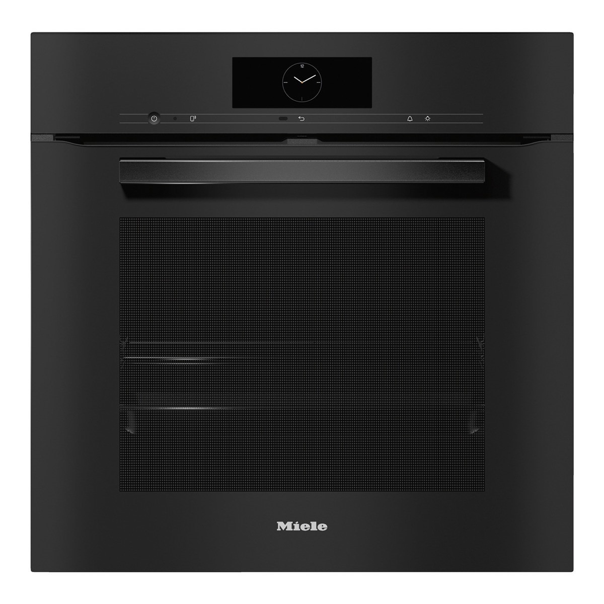 Forno Multifunções Miele H 7860 BP OBSW Pirolítico e PyroFit com Display M Touch + MotionReact TasteControl e de 76 Litros - Preto Obsidiana Obsidian Black-1