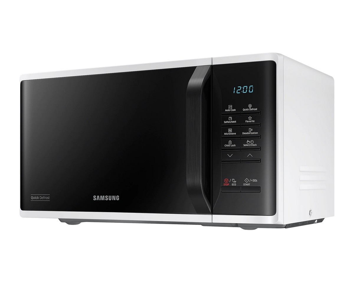 Micro-ondas Samsung MS23K3513AW/EC Cerâmica Enamel de 800 W e Capacidade de 23 Litros - Branco Branco-3