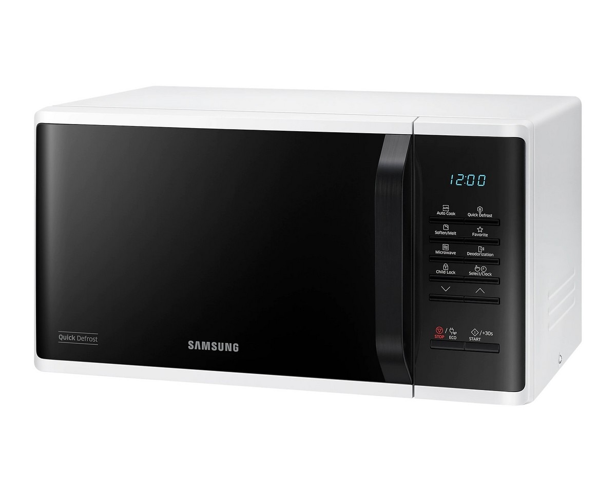 Micro-ondas Samsung MS23K3513AW/EC Cerâmica Enamel de 800 W e Capacidade de 23 Litros - Branco Branco-6