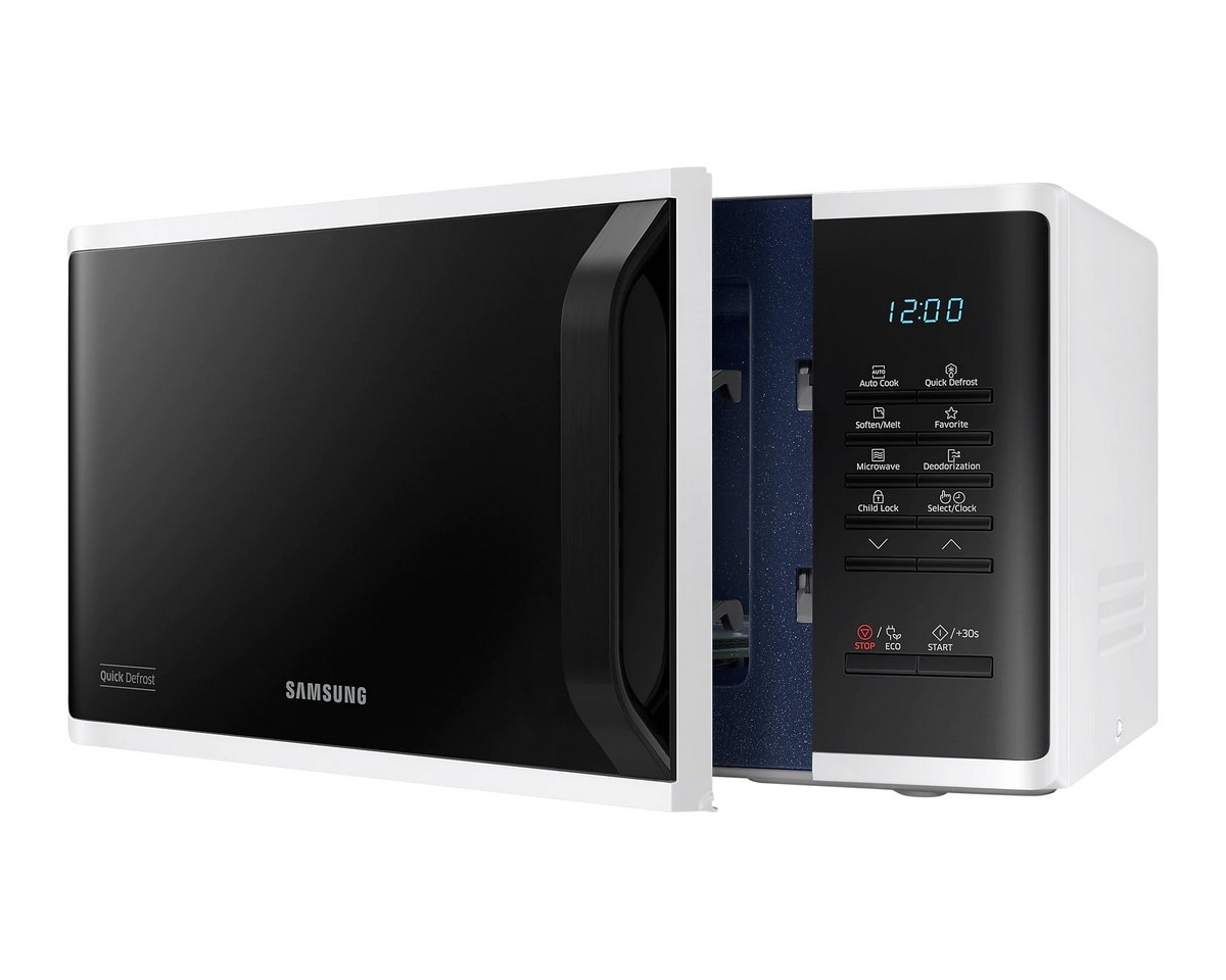 Micro-ondas Samsung MS23K3513AW/EC Cerâmica Enamel de 800 W e Capacidade de 23 Litros - Branco Branco-7