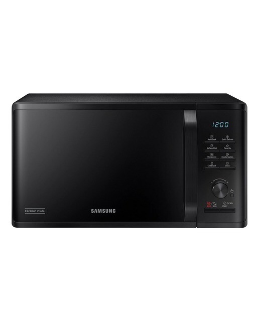 Imagem 0 de Micro-ondas Samsung MS23K3515AK/EC Cerâmica Enamel de 800 W e Capacidade de 23 Litros - Preto