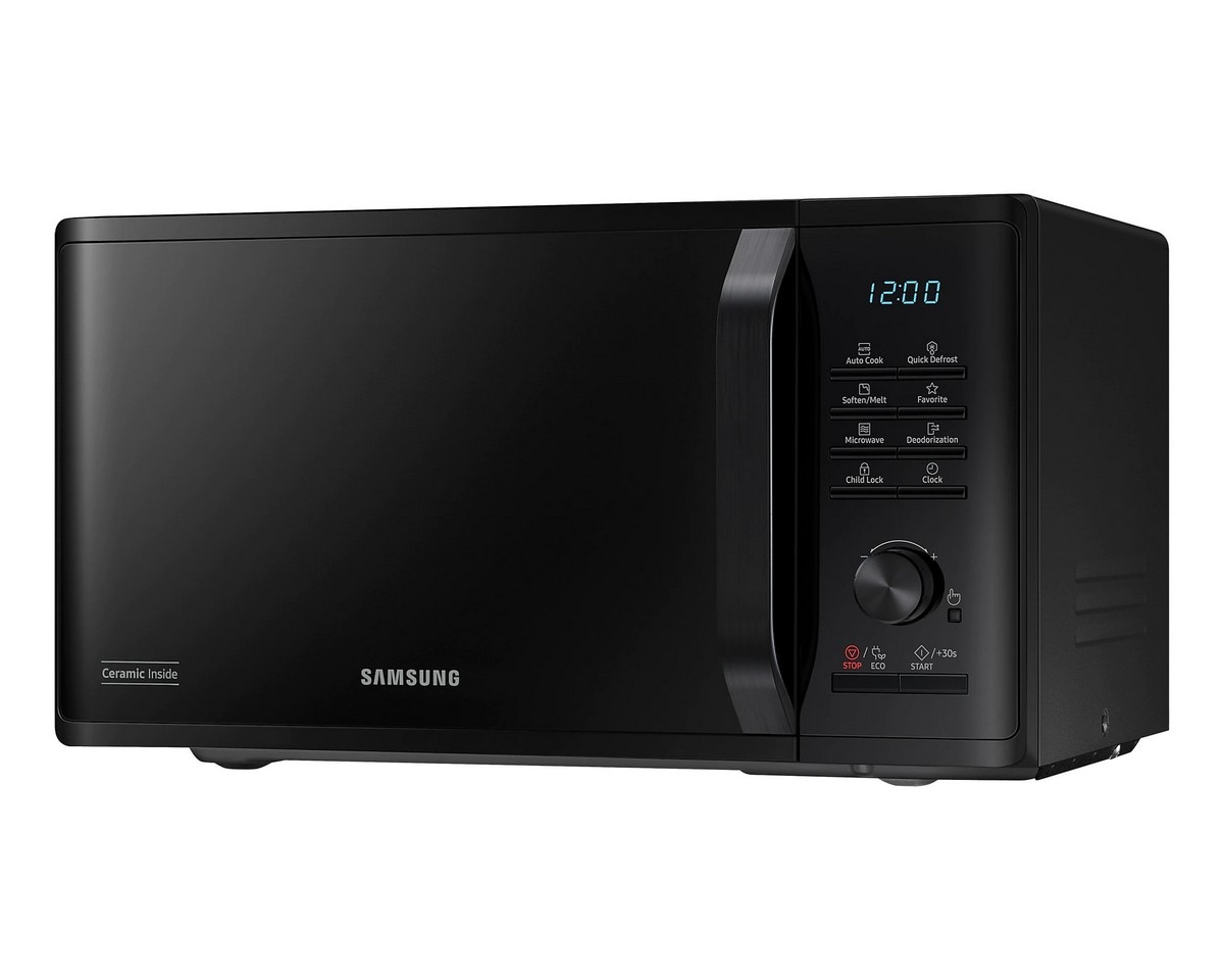Micro-ondas Samsung MS23K3515AK/EC Cerâmica Enamel de 800 W e Capacidade de 23 Litros - Preto 6