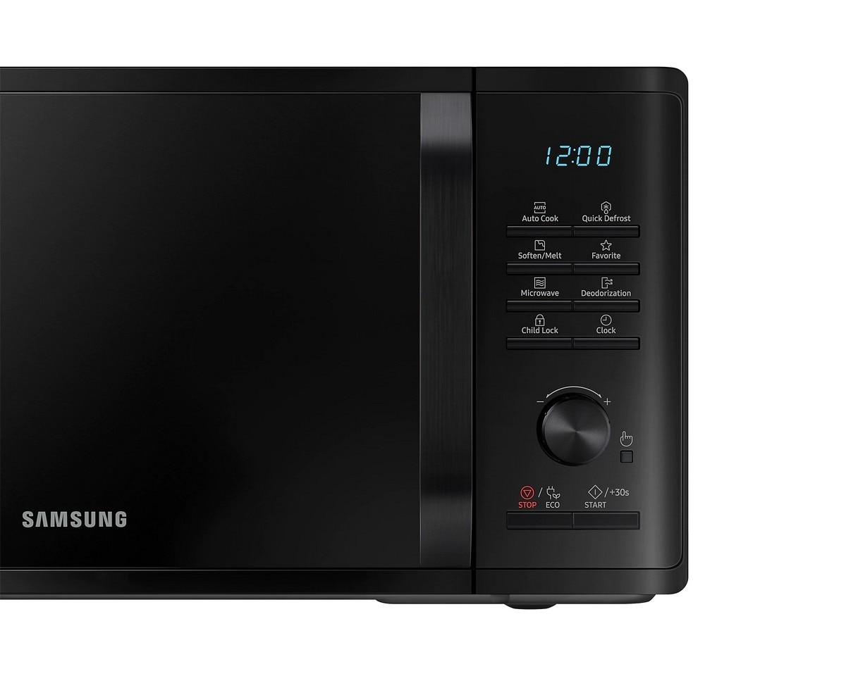 Micro-ondas Samsung MS23K3515AK/EC Cerâmica Enamel de 800 W e Capacidade de 23 Litros - Preto 8