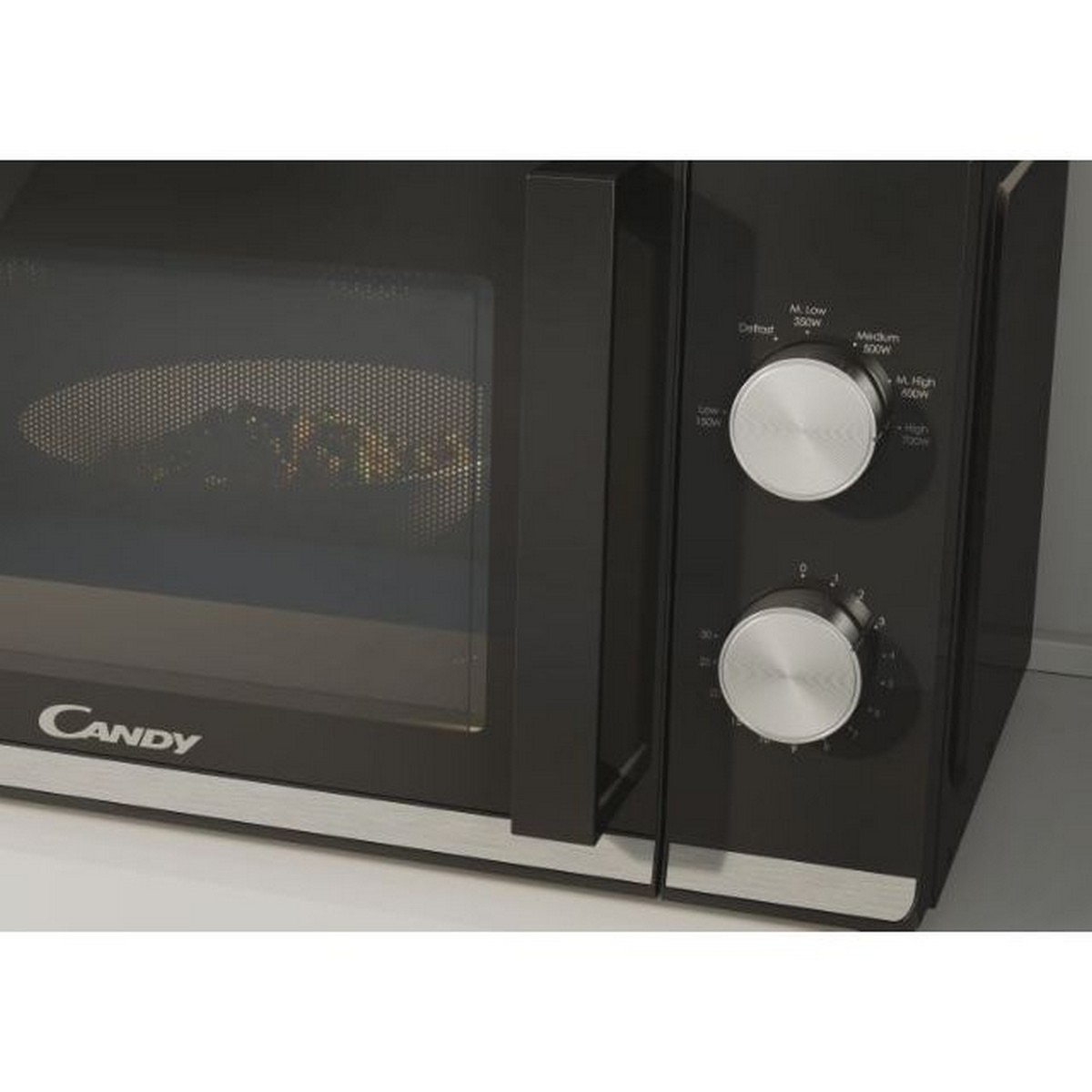 Micro-ondas Candy Moderna CMW20TNMB de 700 W e Capacidade de 20 Litros - Preto Preto-4