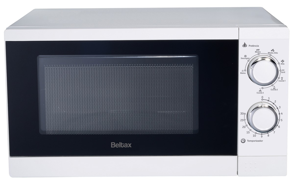 Micro-ondas com Grill Beltax BMO-1220-G de 700 W e Capacidade de 20 Litros - Branco Branco-2