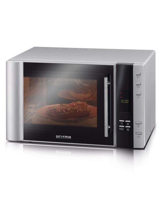 Imagem 0 de Micro-ondas com Grill e Convecção Severin MW7775 de 900 W e Capacidade de 30 Litros - Preto e Cinza