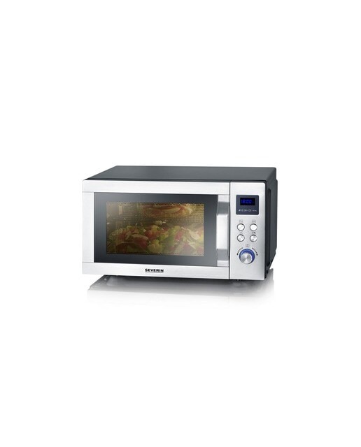 Imagem 0 de Micro-ondas com Grill e Convecção Severin MW7777 sem Prato, de 900 W e Capacidade de 25 Litros - Inox
