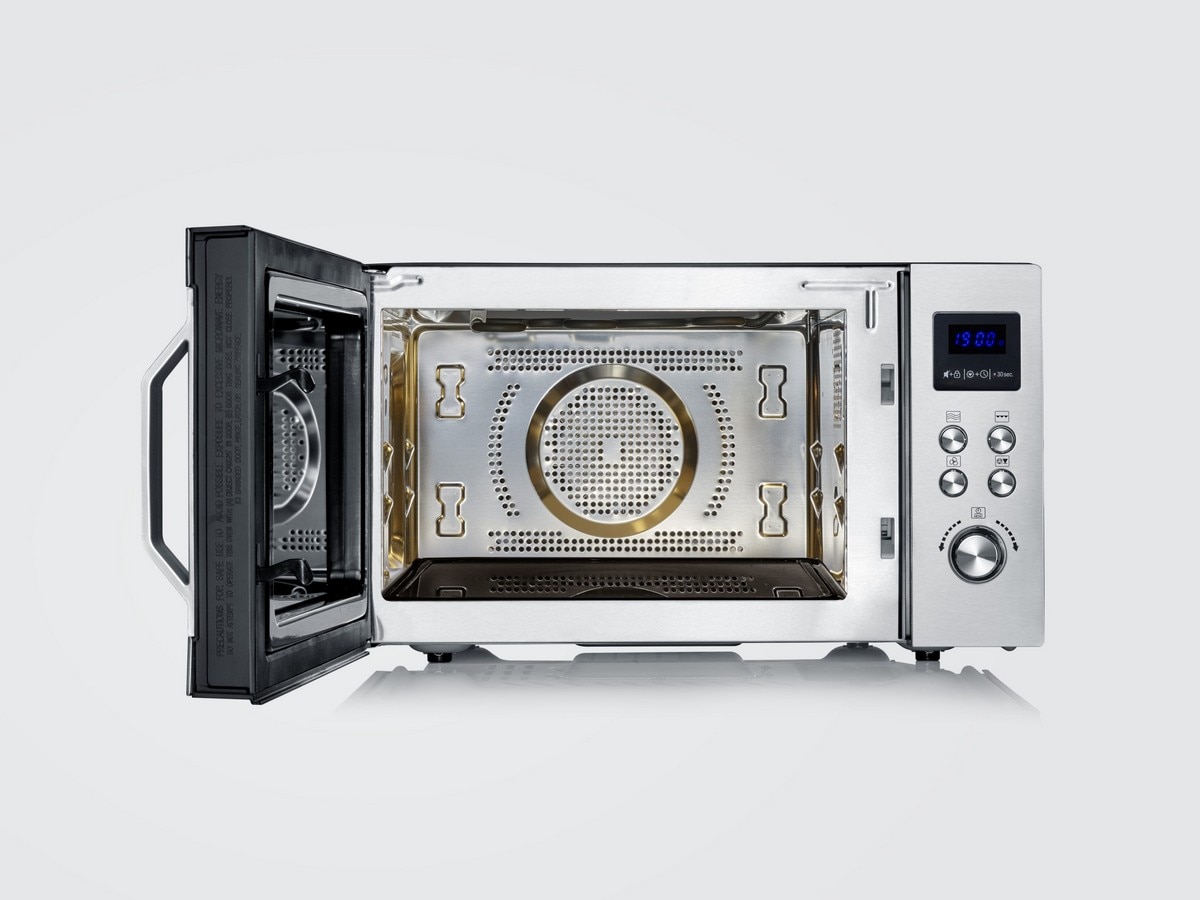 Micro-ondas com Grill e Convecção Severin MW7777 sem Prato, de 900 W e Capacidade de 25 Litros - Inox Inox-3