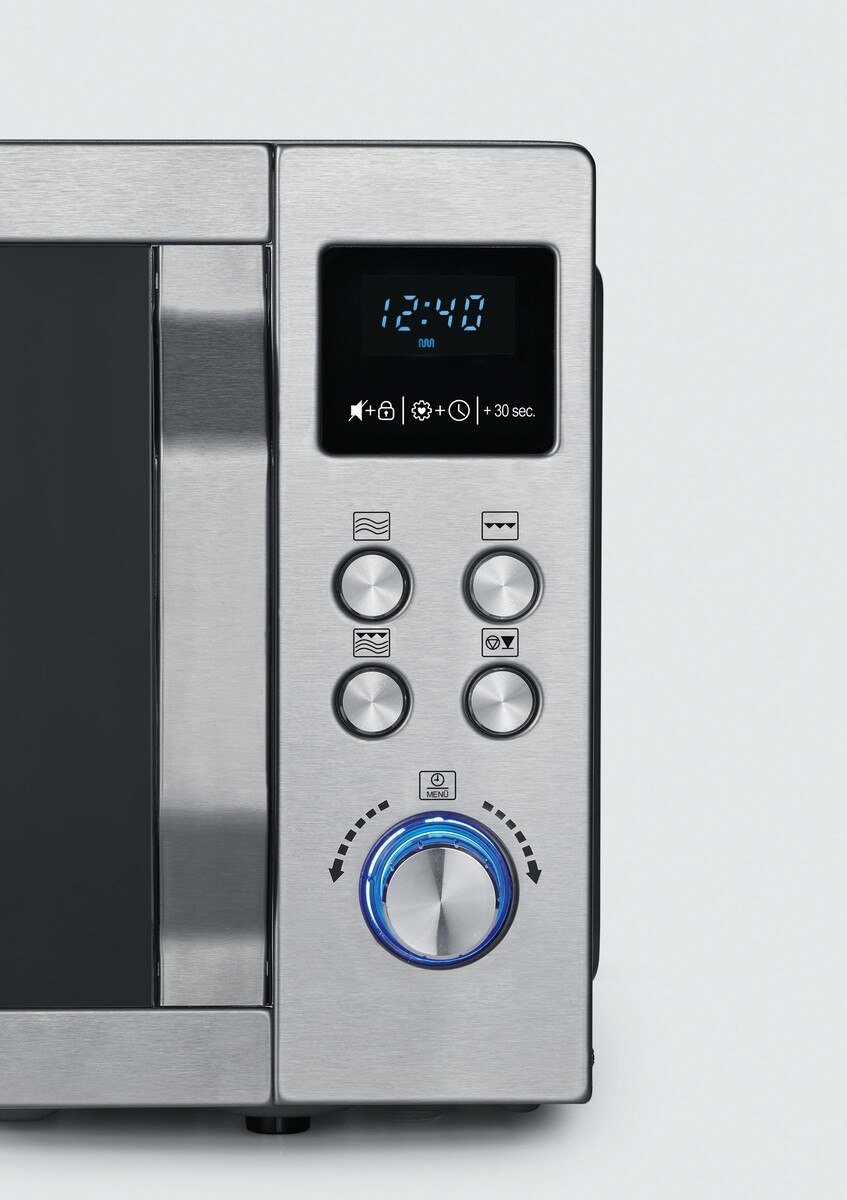 Micro-ondas com Grill Severin MW7751 de 800 W e Capacidade de 20 Litros - Aço Inox Aço inoxidável-5