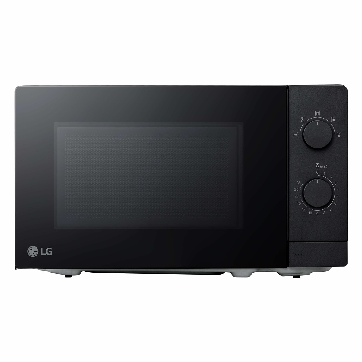 Imagem 0 de Micro-ondas LG MS2082F de 700W e 20 Litros - Preto