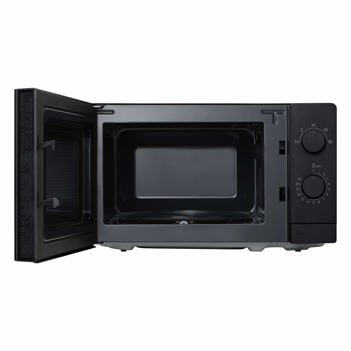 Micro-ondas LG MS2082F de 700W e 20 Litros - Preto Preto-2