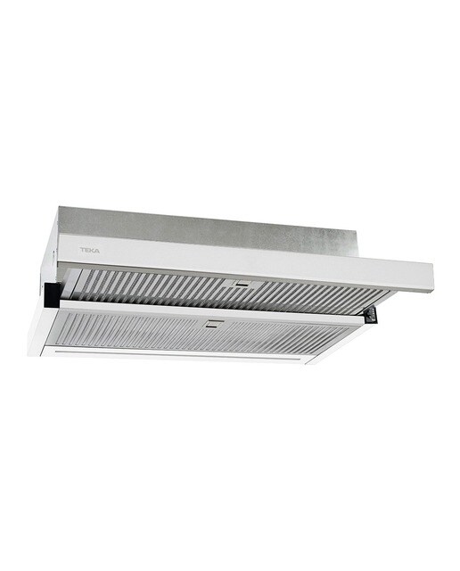 Imagem 0 de Exaustor Telescópico Encastrável Teka CNL 6415 PLUS W Motor EcoPower com 6 Velocidades e de 60 cm - Frente em Vidro Branco