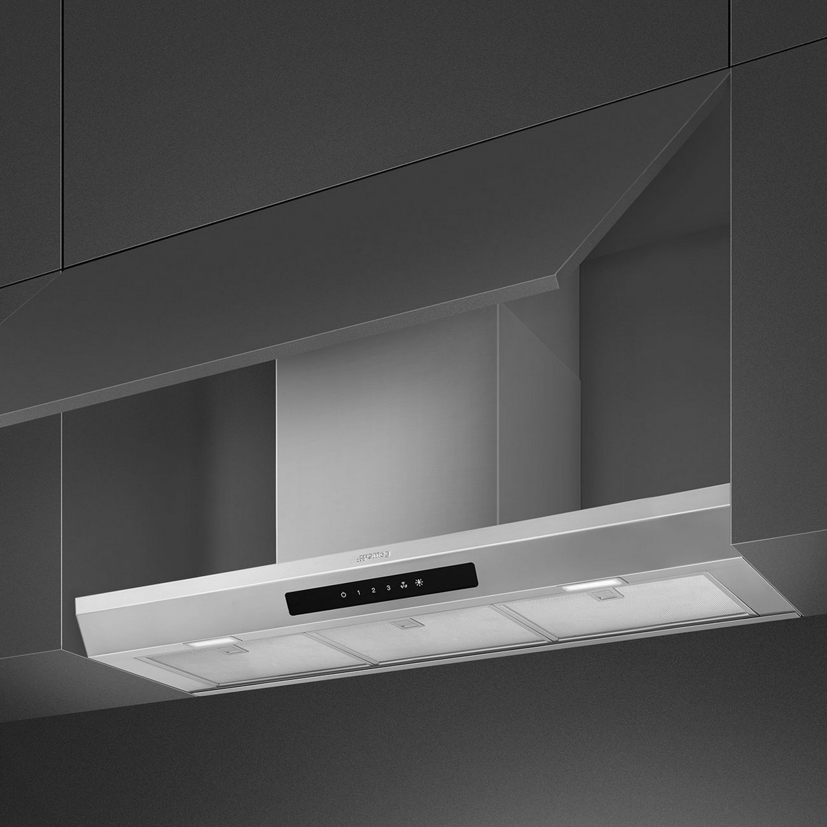 Exaustor Encastrável Smeg Universal KSGT93X de 4 Velocidades e de 90 cm - Aço Inox Aço inoxidável-2