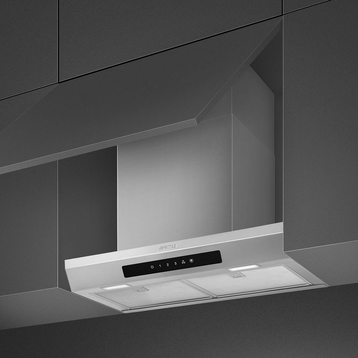 Exaustor Encastrável Smeg Universal KSGT63X com 4 Velocidades e de 60 cm - Aço Inox Aço inoxidável-2