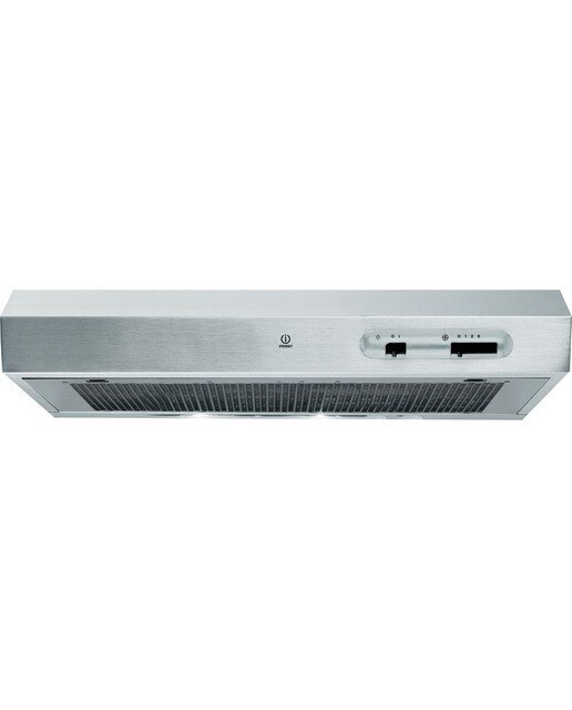 Imagem 0 de Exaustor Convencional Indesit ISLK 66 LS X de 3 Velocidades e 60 cm - Inox