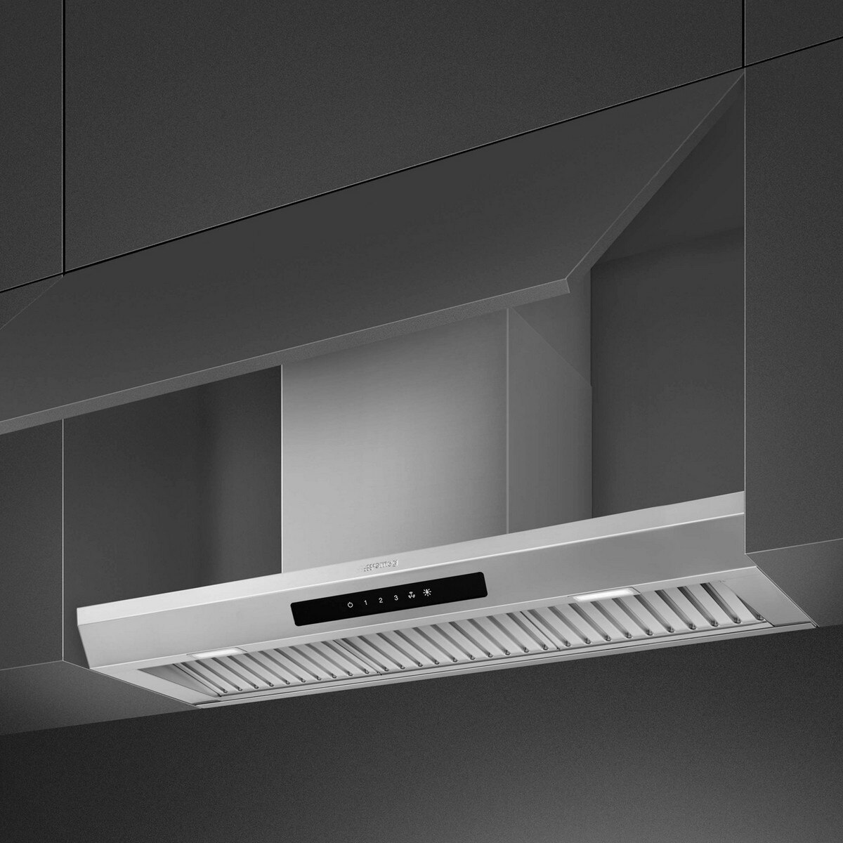 Exaustor Encastrável Smeg Universal KSGT94X de 90 cm e de 4 Velocidades - Aço Inox Inox-2