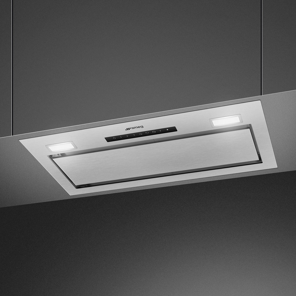 Exaustor Encastrável Smeg Universal KSG6P4X de 60 cm e de 4 Velocidades - Aço inox Inox-2